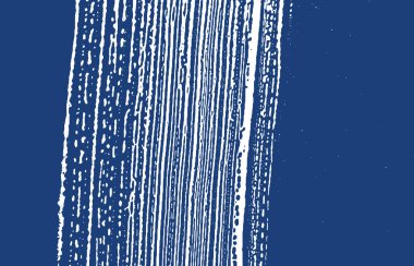 Grunge dokusu. Üzüntü çivit pürüzü. Enerjik arka plan. Gürültü iğrenç grunge dokusu. Şaşırtıcı sanatsal yüzey. Vektör illüstrasyonu.