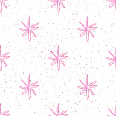 El yapımı kar taneleri, Noel 'de kusursuz desen. Tebeşirle kar tanelerinin üzerinde uçan kar taneleri. Sanatsal tebeşirle çizilmiş kar örtüsü. Bunaltıcı tatil sezonu dekorasyonu.