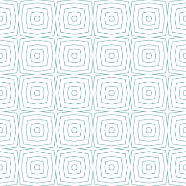 Arabesk el çizimi desen. Turkuaz simetrik kaleydoskop arka planı. Oriental arabesk el çizimi tasarımı. Tekstil hazır nefes kesici baskı, mayo kumaş, duvar kağıdı, ambalaj..