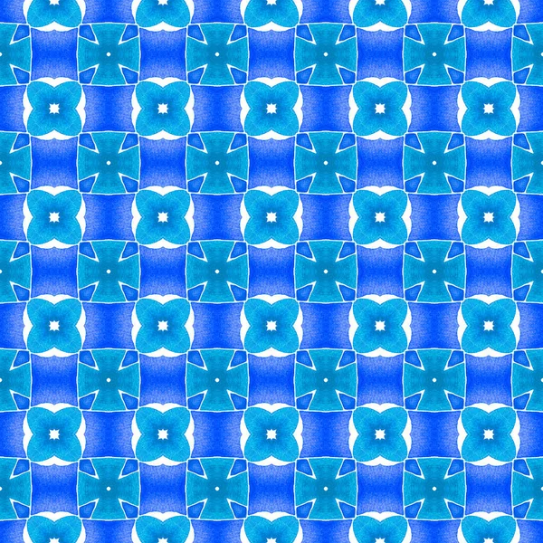 Textiel Klaar Ongewone Print Badmode Stof Behang Verpakking Blauw Bewonderenswaardig — Stockfoto