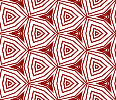 Çizgili el çizimi desen. Kestane rengi simetrik kaleydoskop. Çizgili elle çizilmiş fayans tekrarlanıyor. Tekstil hazır harika baskı, mayo kumaş, duvar kağıdı, ambalaj..