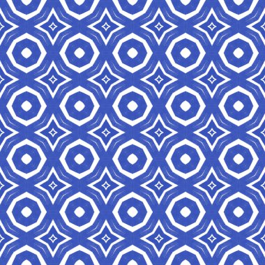 Arabesk el çizimi desen. İndigo simetrik kaleydoskop arka planı. Oriental arabesk el çizimi tasarımı. Tekstil hazır büyüleyici baskı, mayo kumaş, duvar kağıdı, ambalaj.