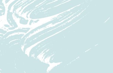 Grunge dokusu. Üzücü mavi iz. Kalın bir arka plan. Gürültü iğrenç grunge dokusu. Mükemmel sanatsal yüzey. Vektör illüstrasyonu.