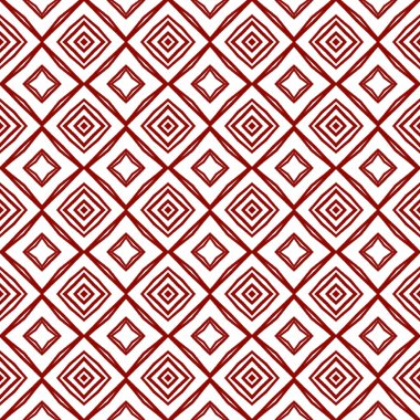 Dokulu çizgili desen. Kestane rengi simetrik kaleydoskop. Moda desenli şerit tasarımı. Tekstil hazır harika baskı, mayo kumaş, duvar kağıdı, ambalaj..