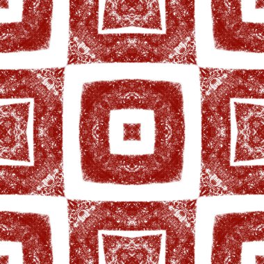 Tekrar eden mayo tasarımı. Şarap kırmızısı simetrik kaleydoskop arka planı. Yaz çöreği şekeri desenli. Tekstil hazır harika baskı, mayo kumaş, duvar kağıdı, ambalaj..