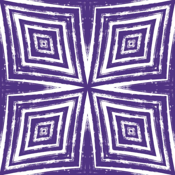 Arabesque hand drawn pattern. Purple symmetrical kaleidoscope background. Oriental arabesque hand drawn design. Textile ready charming print, swimwear fabric, wallpaper, wrapping.