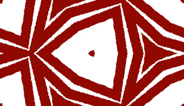 Medaillon Nahtloses Muster Maroon Symmetrischen Kaleidoskop Hintergrund Aquarell Medaillon Nahtlose — Stockfoto