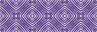 Çizgili el çizgileri, pürüzsüz desen. Mor simetrik kaleydoskop arka planı. Arkaplan için ilginç dekoratif tasarım ögesi. Çizgili çizgili sınır çizgisi tekrarlanıyor.