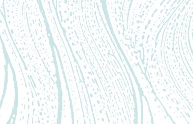 Grunge dokusu. Üzücü mavi iz. Etkileyici bir geçmiş. Gürültü iğrenç grunge dokusu. Sanatsal yüzey trendi. Vektör illüstrasyonu.