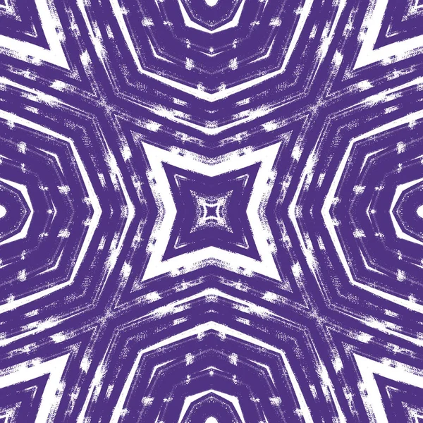 Ułożone Wzory Akwareli Purpurowe Symetryczne Tło Kalejdoskopu Tekstylia Gotowy Niezapomniany — Zdjęcie stockowe