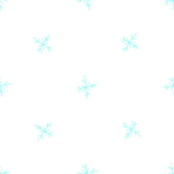 Ручной Рисунок Снежинки Рождество Бесшовный Шаблон Тонкие Летающие Снежинки Фоне — стоковое фото