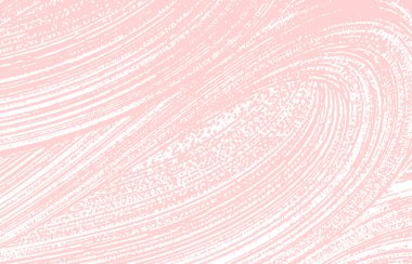 Grunge dokusu. Üzücü pembe iz. Harika bir geçmiş. Gürültü iğrenç grunge dokusu. Cazip sanatsal yüzey. Vektör illüstrasyonu.
