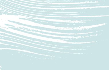 Grunge dokusu. Üzücü mavi iz. Tuhaf bir geçmiş. Gürültü iğrenç grunge dokusu. Ekstatik sanatsal yüzey. Vektör illüstrasyonu.