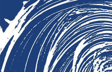 Grunge dokusu. Üzüntü çivit pürüzü. Hassas bir arka plan. Gürültü iğrenç grunge dokusu. Modern sanatsal yüzey. Vektör illüstrasyonu.