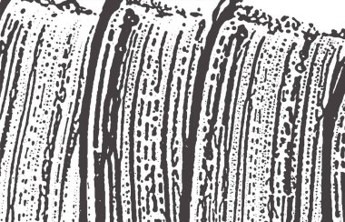 Grunge dokusu. Kederli siyah gri iz. Eğlenceli bir geçmiş. Gürültü iğrenç grunge dokusu. Olağanüstü sanatsal bir yüzey. Vektör illüstrasyonu.