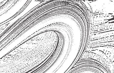 Grunge dokusu. Kederli siyah gri iz. Cazip bir geçmiş. Gürültü iğrenç grunge dokusu. Şaşırtıcı sanatsal yüzey. Vektör illüstrasyonu.