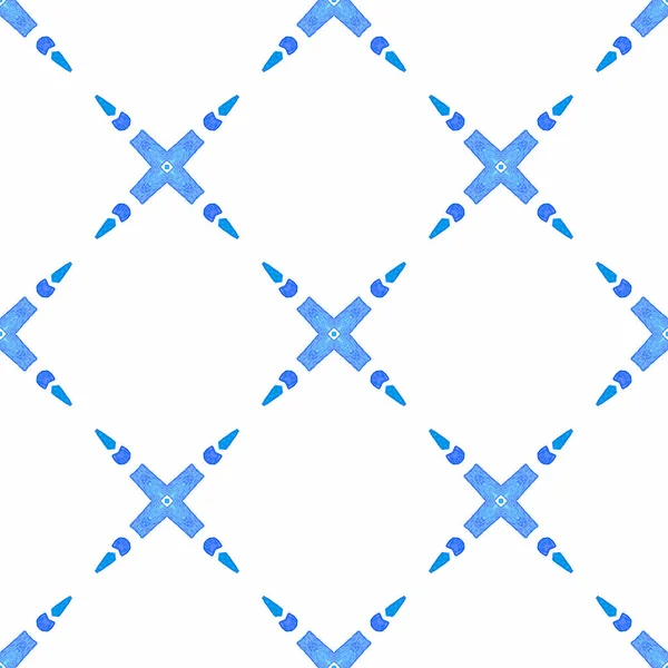Tekstylia Gotowe Imponujący Nadruk Tkaniny Stroje Kąpielowe Tapety Opakowanie Niebieski — Zdjęcie stockowe