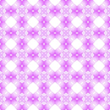 Textile ready breathtaking print, swimwear fabric, wallpaper, wrapping. Purple magnetic boho chic summer design. Organic tile. Trendy organic green border.