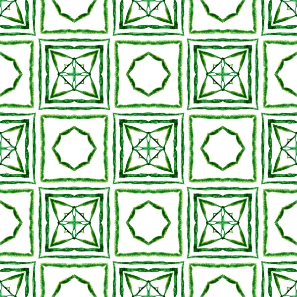 Tekstil Hazır Muhteşem Baskı Mayo Kumaş Duvar Kağıdı Ambalaj Yeşil — Stok fotoğraf