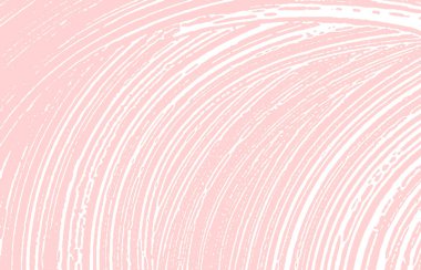 Grunge dokusu. Üzücü pembe iz. Büyük arka plan. Gürültü iğrenç grunge dokusu. Benzersiz sanatsal bir yüzey. Vektör illüstrasyonu.