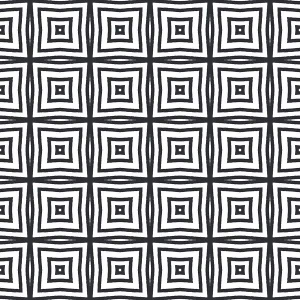 Medál Zökkenőmentes Minta Fekete Szimmetrikus Kaleidoszkóp Háttér Akvarell Medál Zökkenőmentes — Stock Fotó
