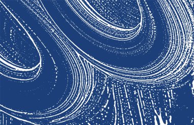 Grunge texture. Distress indigo rough trace. Exceptional background. Noise dirty grunge texture. Astonishing artistic surface. Vector illustration.