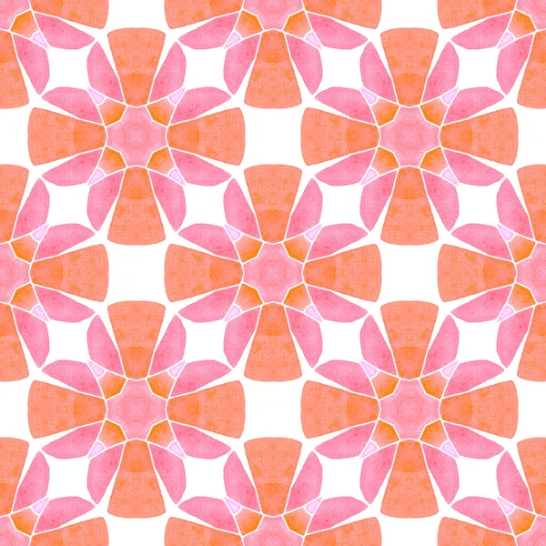 Textiel Klaar Aantrekkelijke Print Badmode Stof Behang Verpakking Oranje Ideaal — Stockfoto