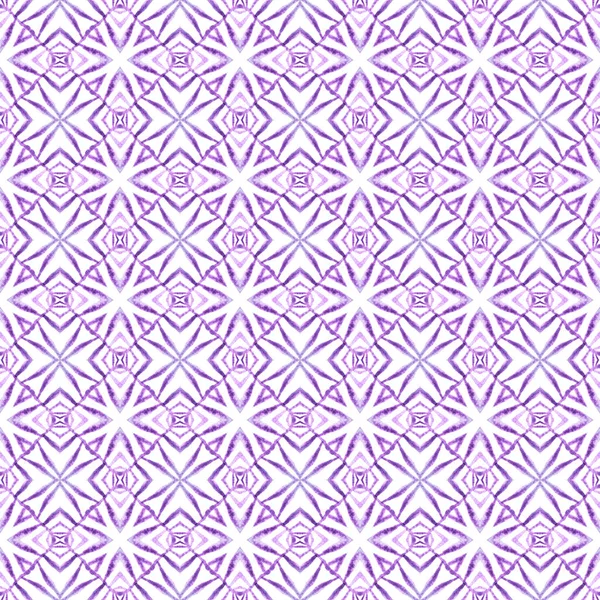 Ручная Роспись Акварели Границы Фиолетовый Симпатичный Летний Дизайн Текстиль Готовый — стоковое фото
