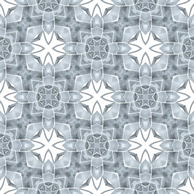 Suluboya madalyonu, kusursuz sınır. Siyah ve beyaz büyüleyici boho şık yaz tasarımı. Tekstil hazır büyüleyici baskı, mayo kumaş, duvar kağıdı, ambalaj. Madalyon pürüzsüz desen.