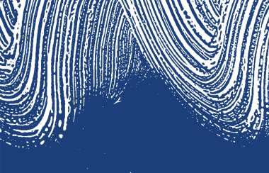 Grunge dokusu. Üzüntü çivit pürüzü. Egzotik bir geçmiş. Gürültü iğrenç grunge dokusu. Şaşırtıcı sanatsal yüzey. Vektör illüstrasyonu.