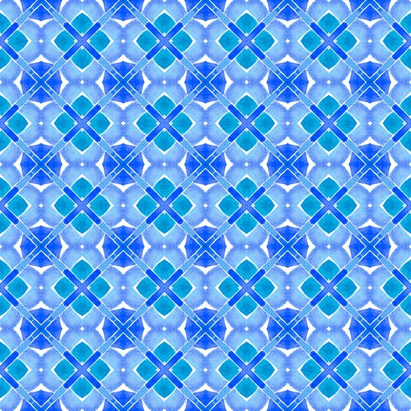 Textiel Klaar Energetische Print Badmode Stof Behang Verpakking Blauw Prachtig — Stockfoto