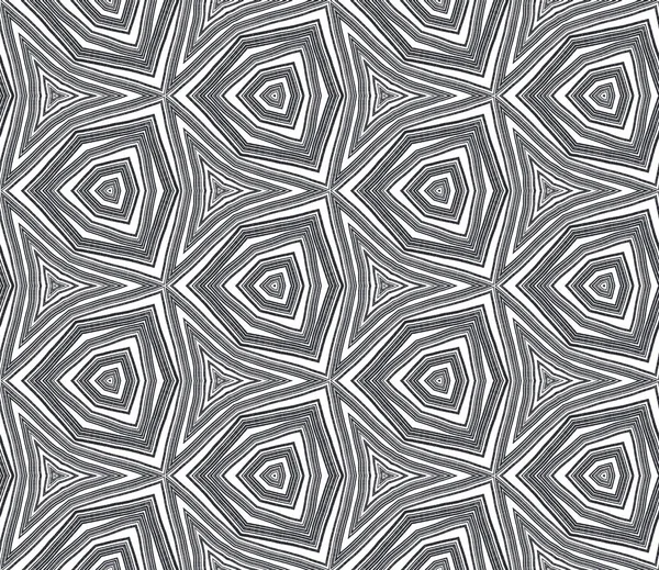 Design Barevných Pruhů Černé Symetrické Kaleidoskopické Pozadí Geometrický Chevronový Pruh — Stock fotografie
