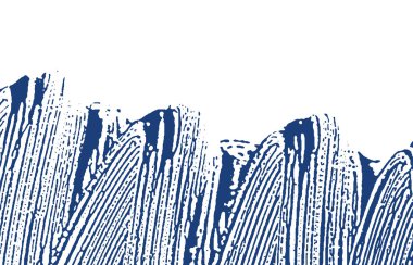 Grunge dokusu. Üzüntü çivit pürüzü. Duygusal bir geçmiş. Gürültü iğrenç grunge dokusu. İlginç bir sanatsal yüzey. Vektör illüstrasyonu.