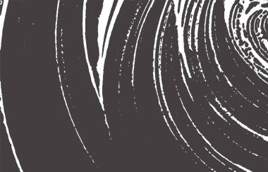 Grunge dokusu. Kederli siyah gri iz. Gerçek arka plan. Gürültü iğrenç grunge dokusu. Kusursuz bir sanatsal yüzey. Vektör illüstrasyonu.