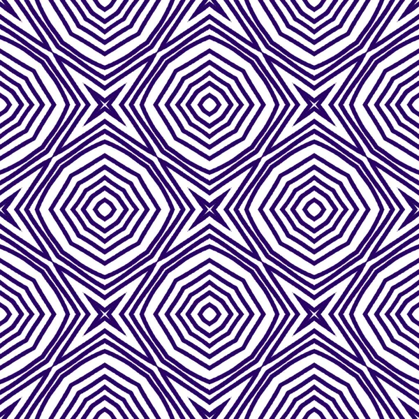 縞模様のテクスチャ 紫色の対称万華鏡の背景 繊維準備ができて魅力的なプリント 水着生地 流行のテクスチャストライプデザイン — ストック写真