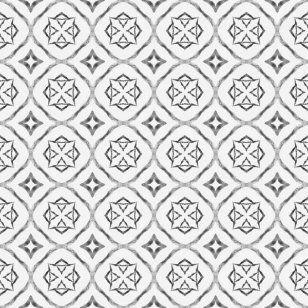 Textiel Klaar Sierlijke Print Badmode Stof Behang Verpakking Zwart Wit — Stockfoto