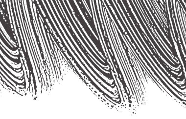 Grunge dokusu. Kederli siyah gri iz. Harika bir geçmiş. Gürültü iğrenç grunge dokusu. Güzel sanatsal bir yüzey. Vektör illüstrasyonu.