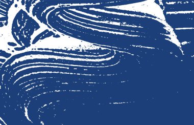 Grunge dokusu. Üzüntü çivit pürüzü. Ne hoş bir geçmiş. Gürültü iğrenç grunge dokusu. Hoş sanatsal bir yüzey. Vektör illüstrasyonu.