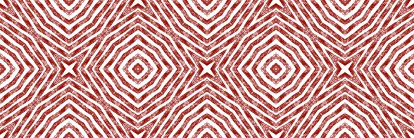 Texturerade Ränder Sömlös Gräns Vin Röd Symmetrisk Kalejdoskop Bakgrund Extra — Stockfoto