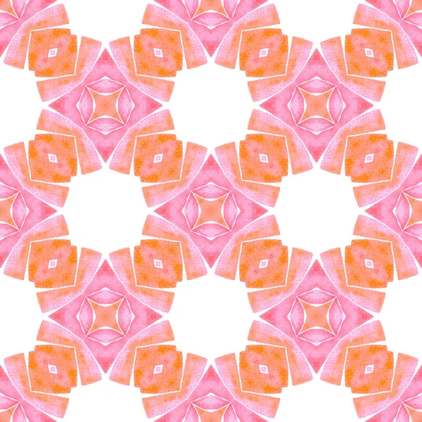 Textiel Klaar Stralende Print Badmode Stof Behang Verpakking Oranje Mooie — Stockfoto