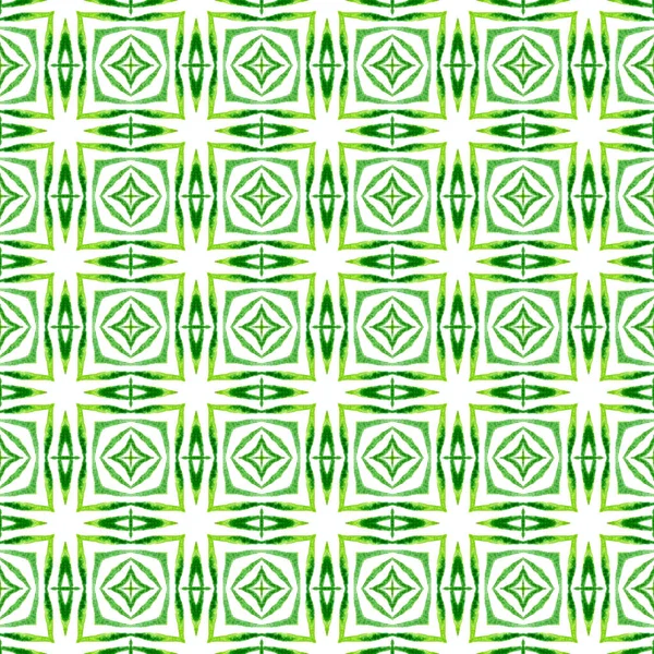 Textilfertiger Energetischer Druck Bademodenstoff Tapeten Verpackung Grünes Umwerfendes Boho Chic — Stockfoto