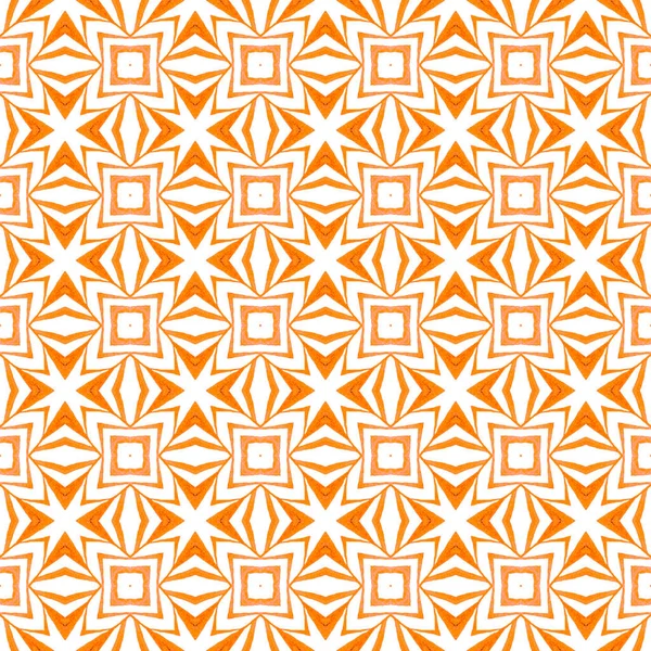 Textile Ready Precious Print Swimwear Fabric Wallpaper Wrapping Orange Fair — Stock Photo, Image