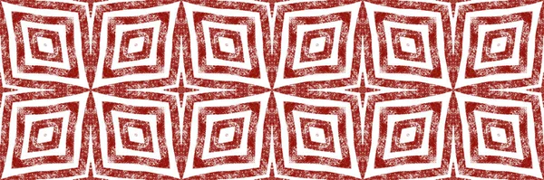 Mozaïek Naadloze Grens Wijn Rode Symmetrische Caleidoscoop Achtergrond Kostbare Decoratieve — Stockfoto