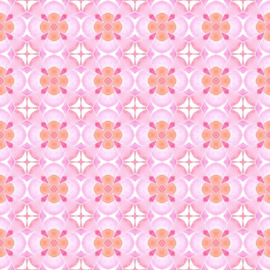 Tekstil hazır, mükemmel baskı, mayo kumaş, duvar kağıdı, ambalaj. Turuncu istisnai boho şık yaz tasarımı. El çizimi yeşil mozaik pürüzsüz sınır. Mozaik pürüzsüz desen.