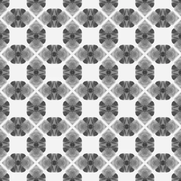 Textile Ready Original Print Swimwear Fabric Wallpaper Wrapping Black White — Stock Photo, Image