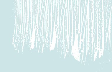 Grunge dokusu. Üzücü mavi iz. Hoş bir arka plan. Gürültü iğrenç grunge dokusu. Enfes sanatsal bir yüzey. Vektör illüstrasyonu.