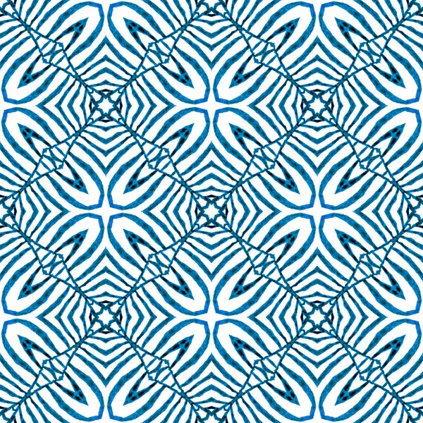 Textilní Připravené Úžasné Potisk Plavky Tkaniny Tapety Obaly Modré Úžasné — Stock fotografie