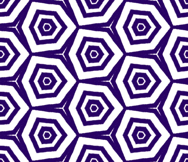 Modelul Arab Desenat Manual Fundal Caleidoscop Simetric Violet Textile Gata — Fotografie, imagine de stoc