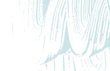 Grunge dokusu. Üzücü mavi iz. Tuhaf bir geçmiş. Gürültü iğrenç grunge dokusu. Ekstra sanatsal yüzey. Vektör illüstrasyonu.