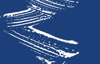 Grunge dokusu. Üzüntü çivit pürüzü. Enerjik arka plan. Gürültü iğrenç grunge dokusu. Egzotik sanatsal yüzey. Vektör illüstrasyonu.